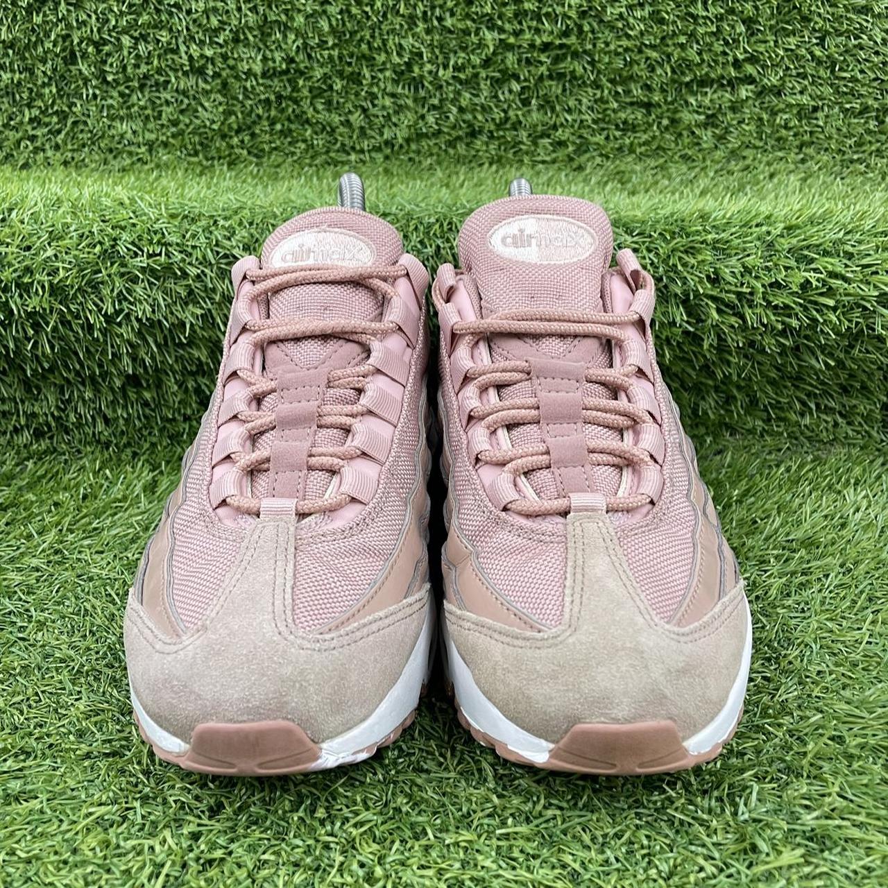 Nike Air Max 95 Particle Pink Trainers Size UK... - Depop