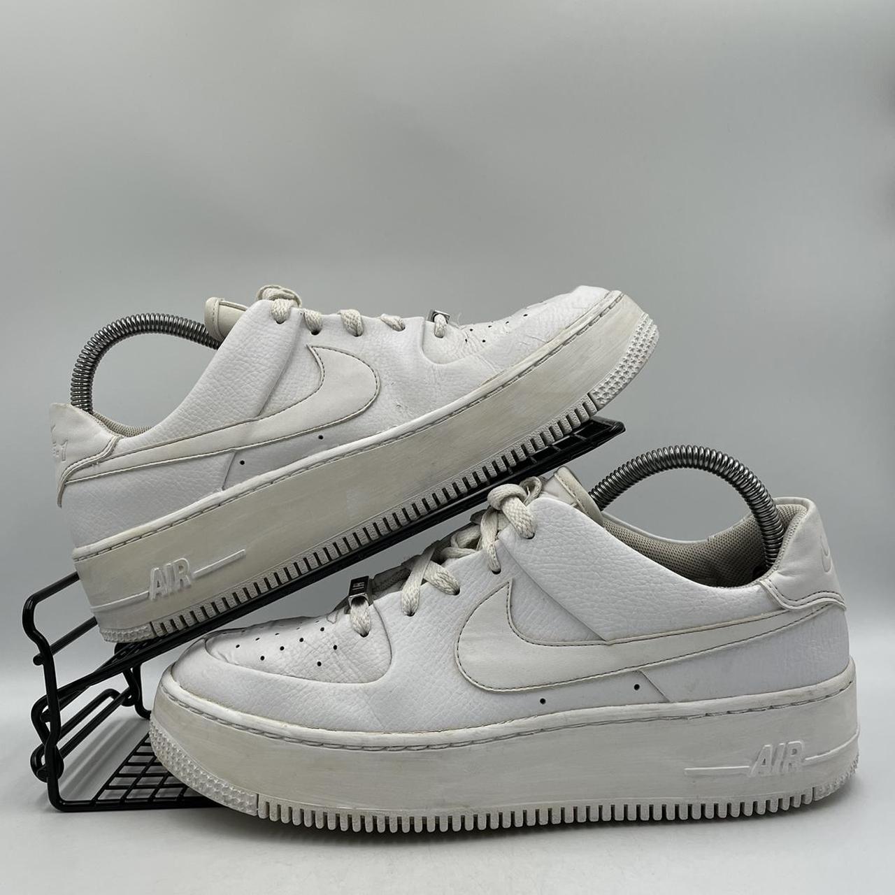 Air force 1 sage low white size clearance 7.5