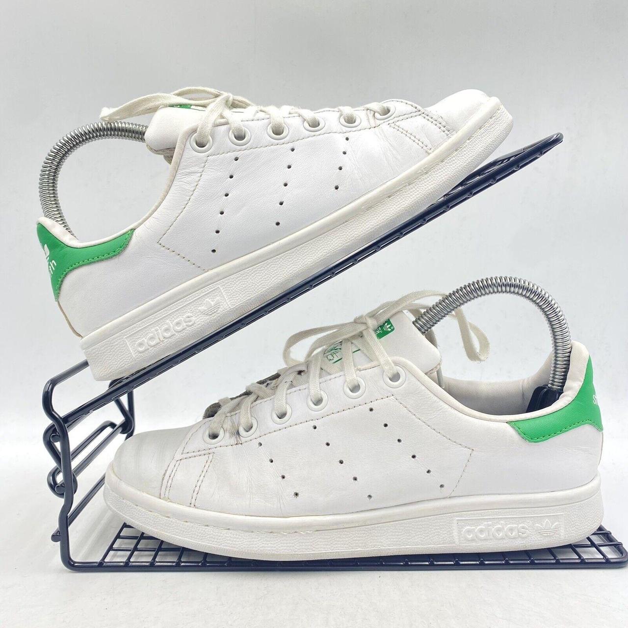 ADIDAS STAN SMITH WHITE TRAINERS SIZE UK 4 LEATHER. Depop