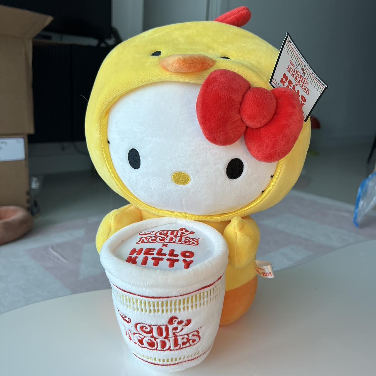 hello kitty chicken plush