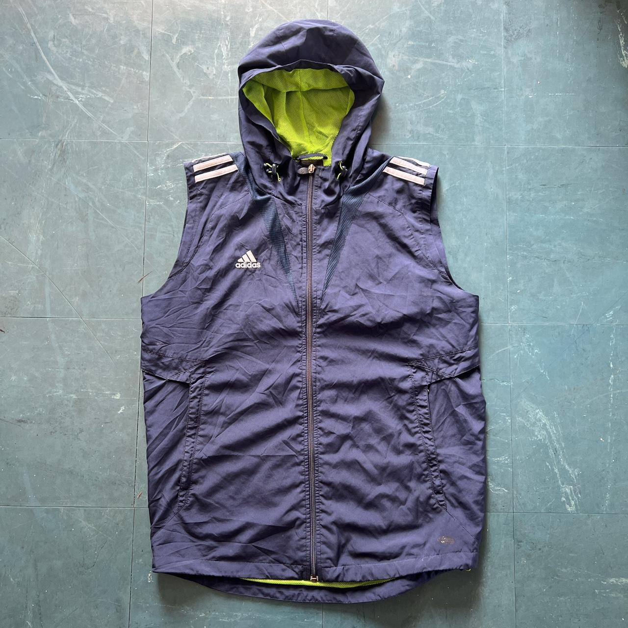 Adidas Originals Adidas Hooded Gilet Adidas Originals Stripe