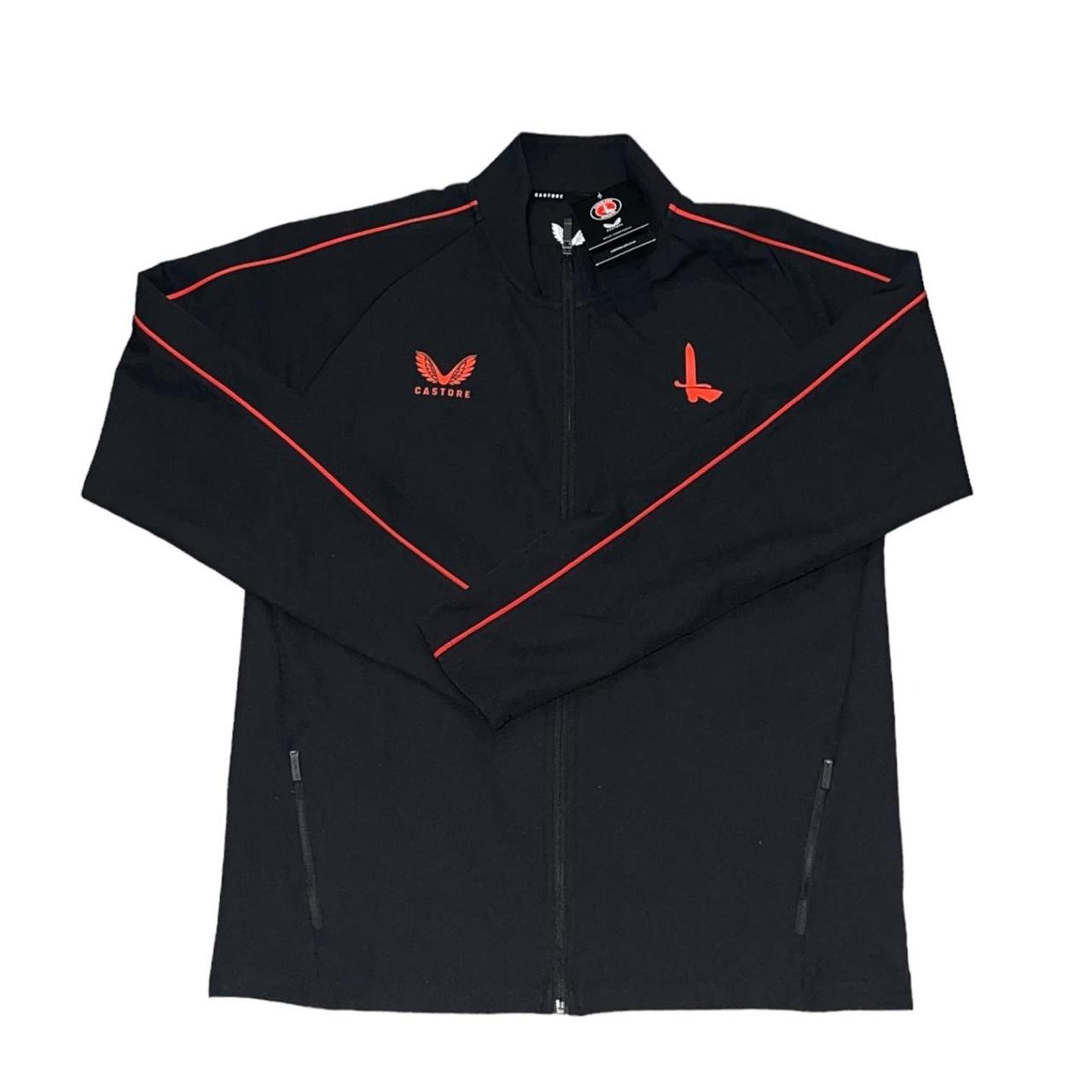 Charlton Athletic Full Zip Player Anthem Jacket... Depop