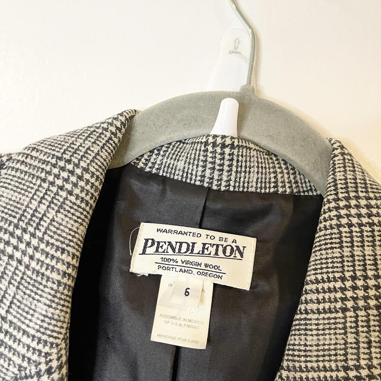 Pendleton Women's Jacket - Black - 4 – Vintage Pe… - image 5