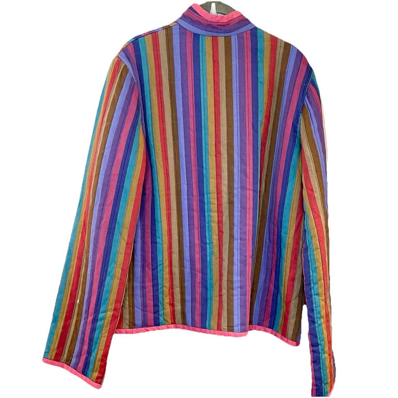 Women's Jacket - Pink - 12 – Boho Patchwork Quilt… - image 2