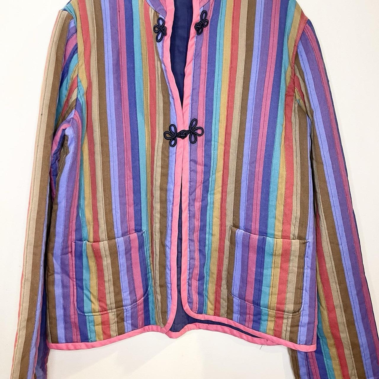 Women's Jacket - Pink - 12 – Boho Patchwork Quilt… - image 3