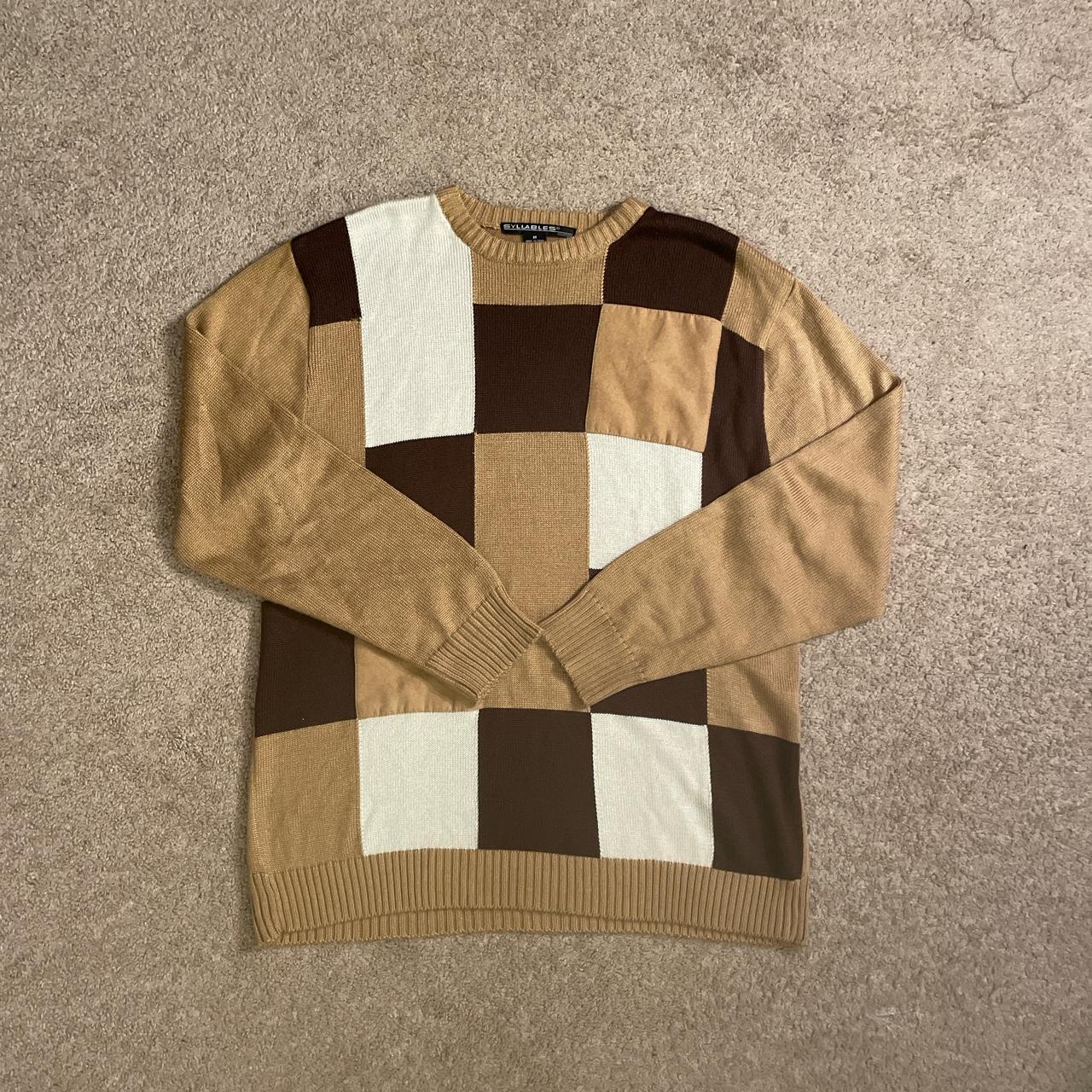 Union Bay Men's Tan and Brown Jumper