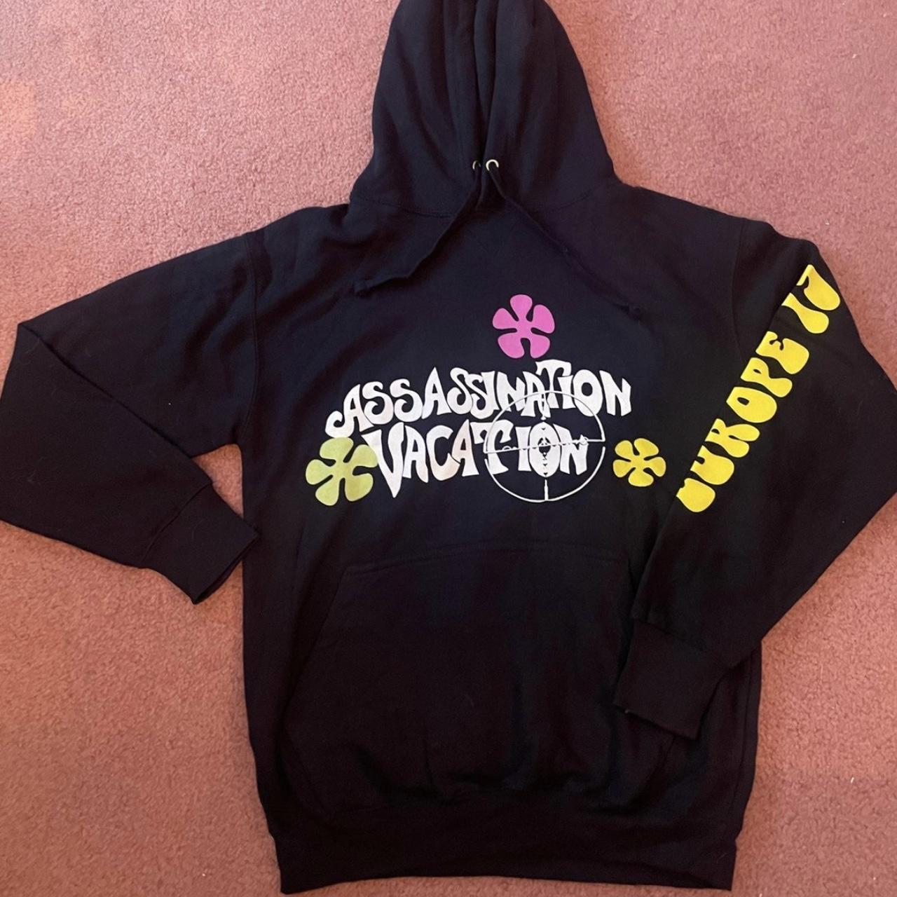 Drake Hoodie Tour Merch Black Assassination