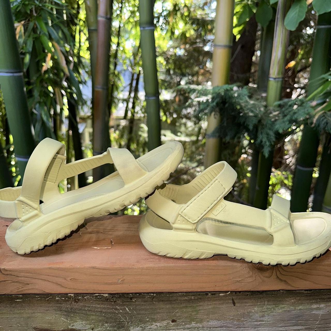 teva sandals yellow
