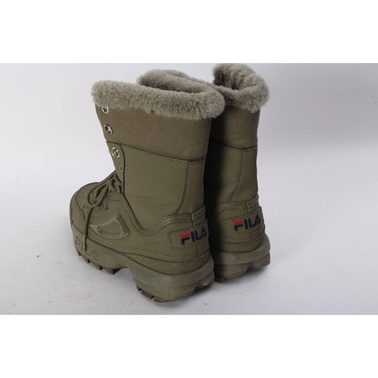 Fila cheap boots olive