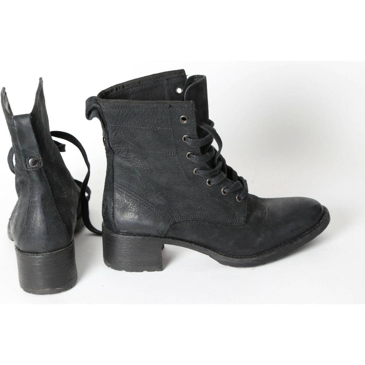 vera wang black ankle boots