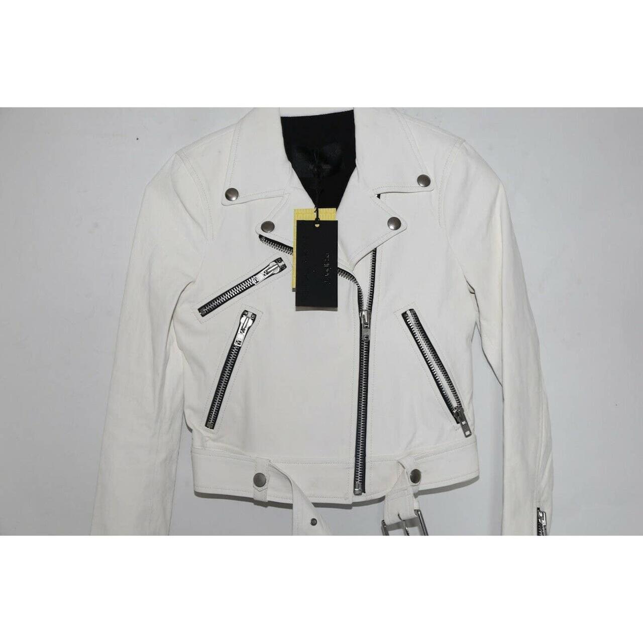 Neiman Marcus Kendall + Kylie White Leather Jacket – June Resale