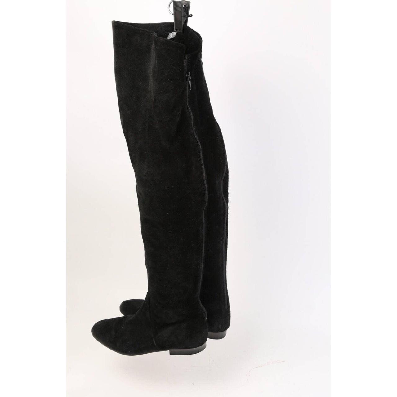 Neiman marcus black discount knee high boots