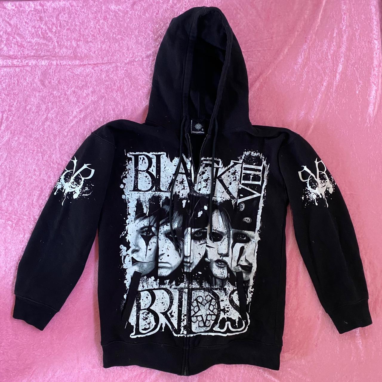 Black Veil Brides / BVB print hoodie This hoodie is... Depop