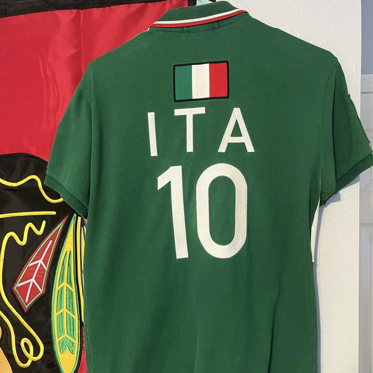 PoloRalphLauren “ ITALIA ” ChiefKeef着用 Polo Ralph Lauren chief keef 2011 Italy polo size | Depop