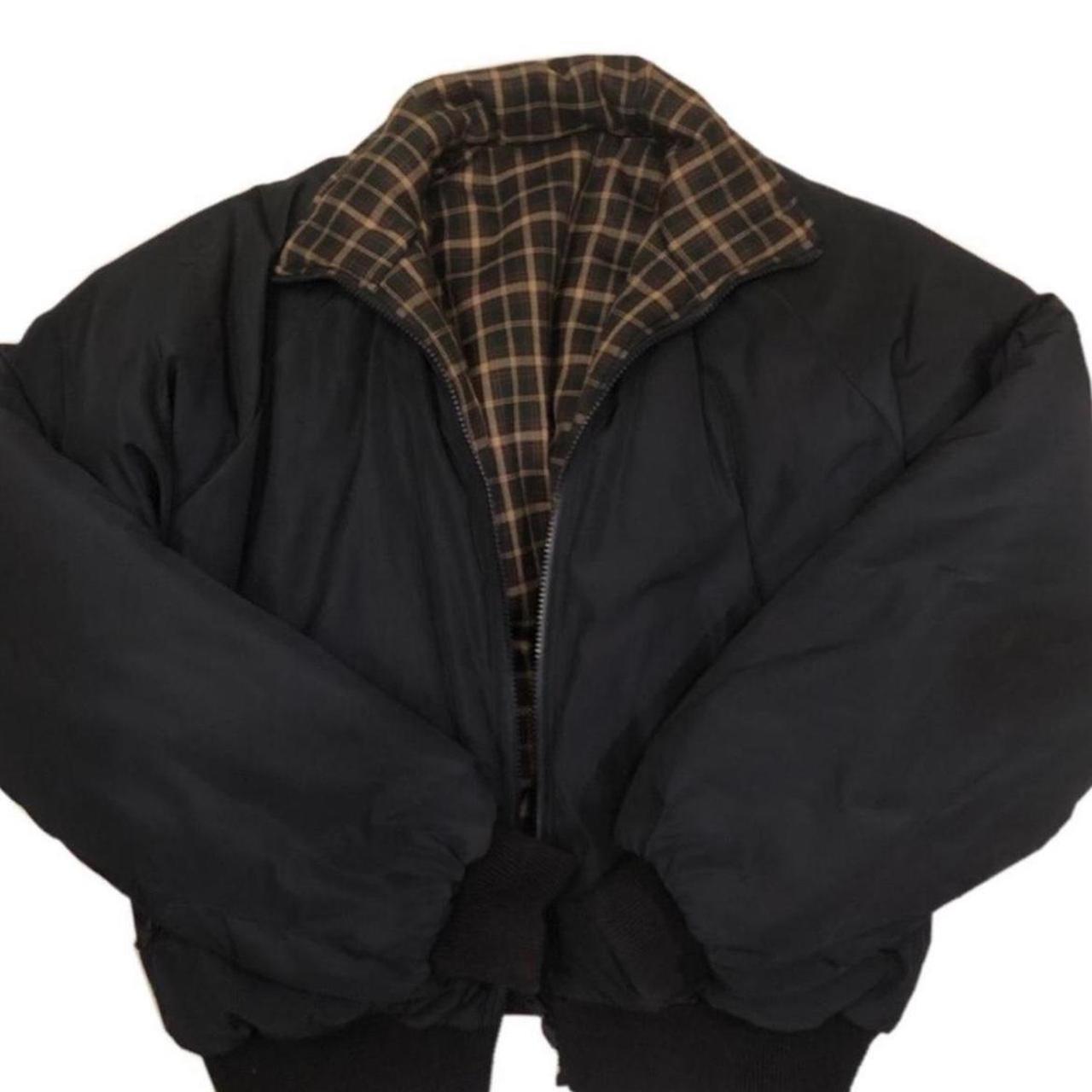 Brandy Melville reversible faith puffer jacket