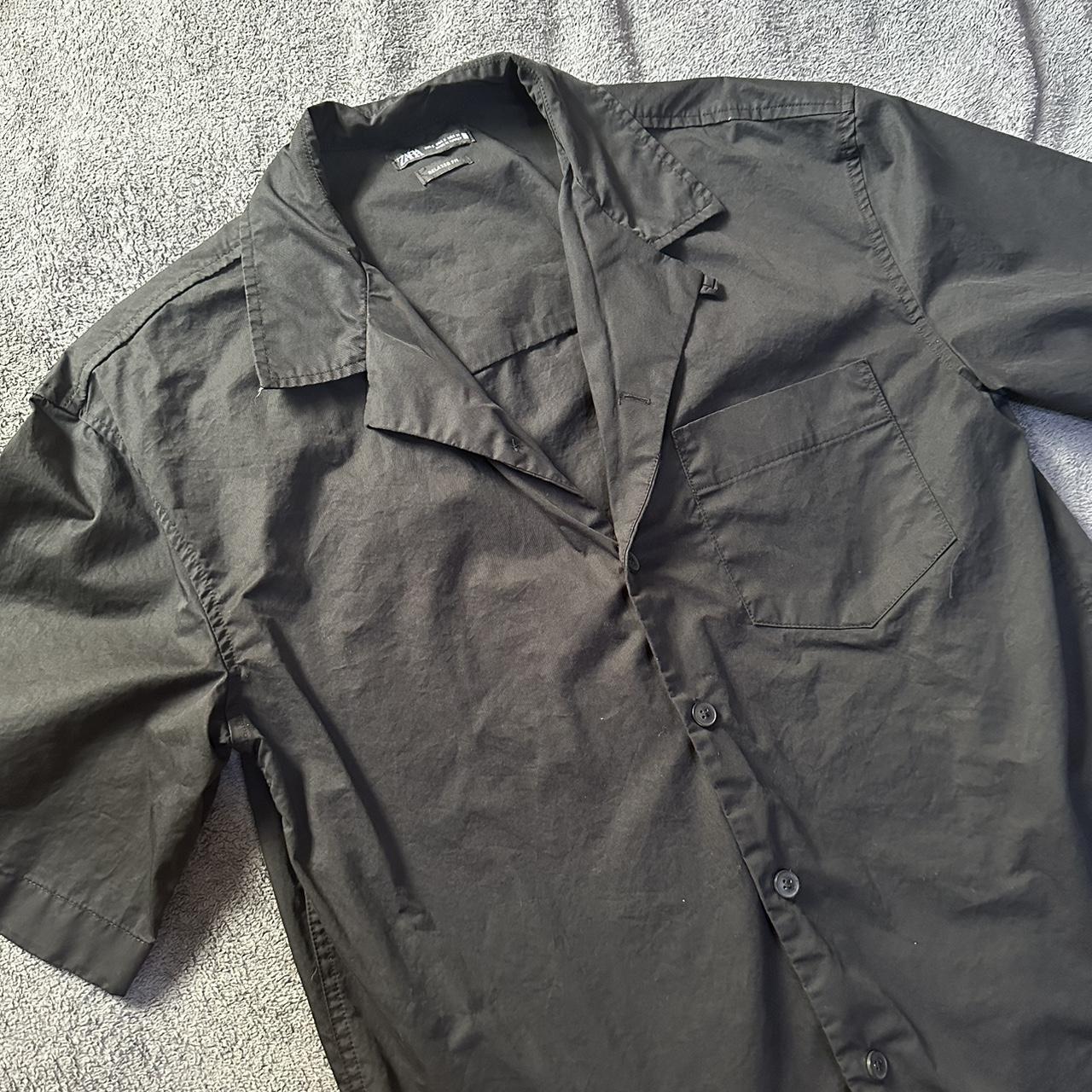 Zara Men's Black Shirt Depop