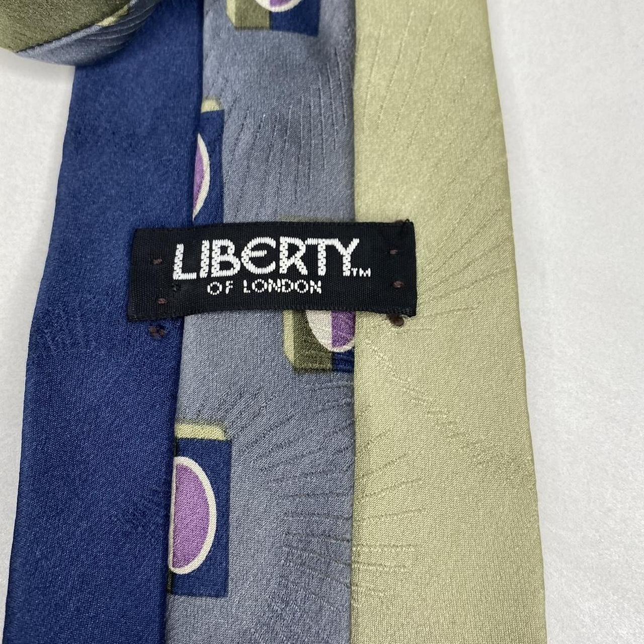 Liberty London Men's Green and Navy Accessory (2)