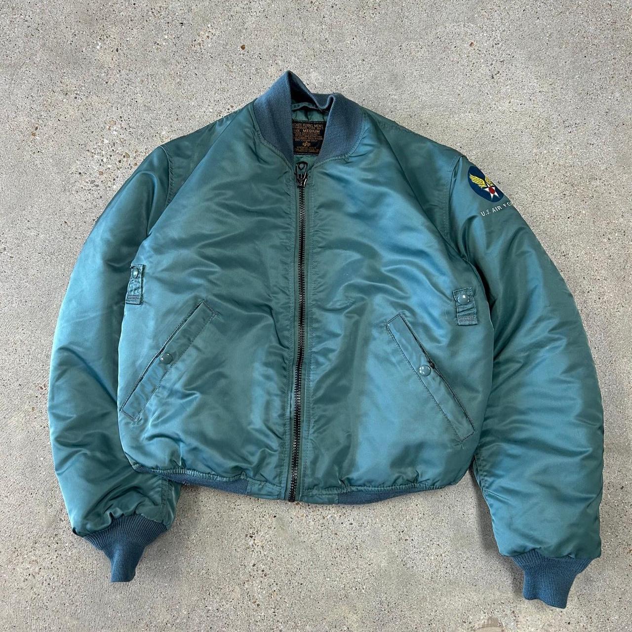 Alpha Industries Men's Green Jacket | Depop