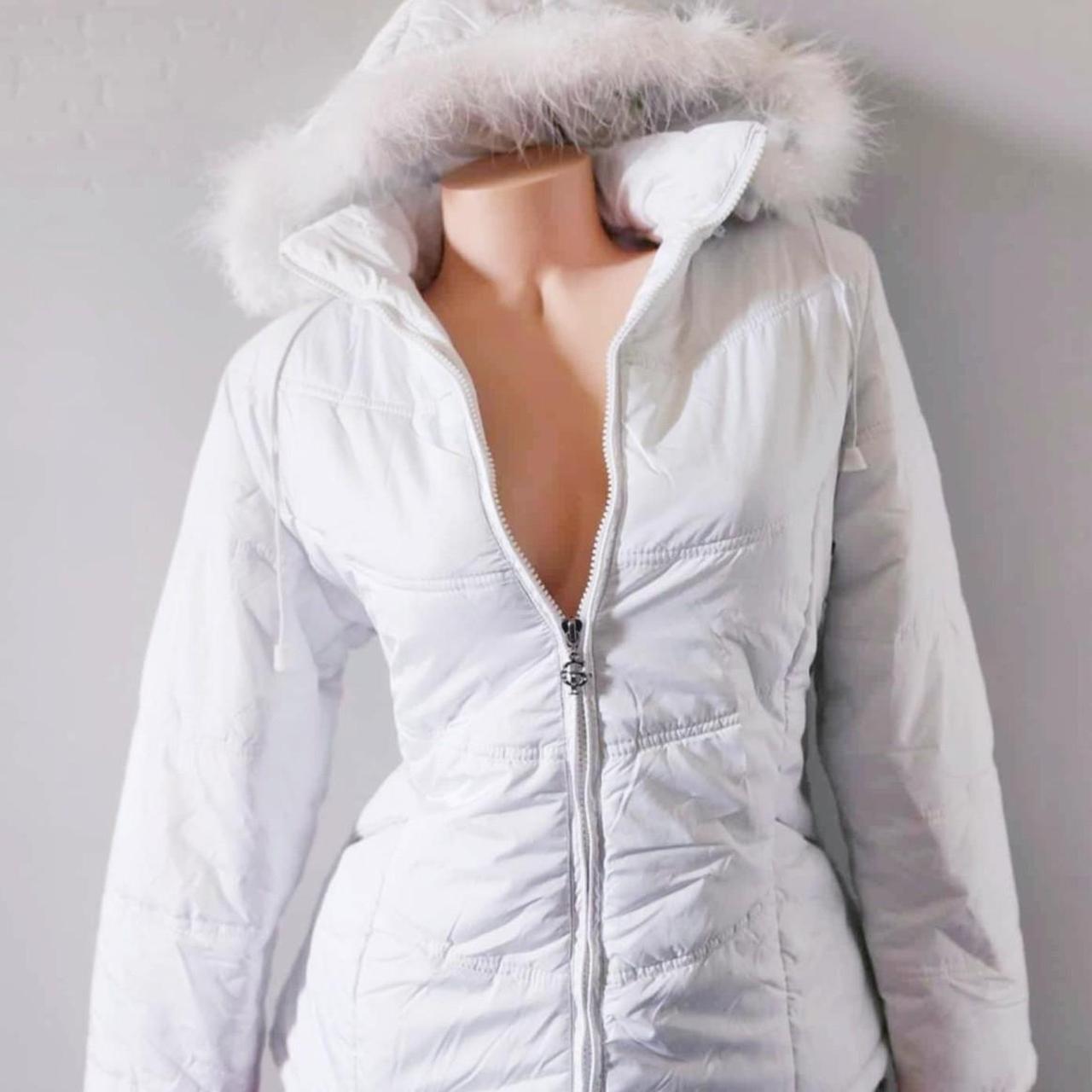 Y2k fur-jacket - Depop