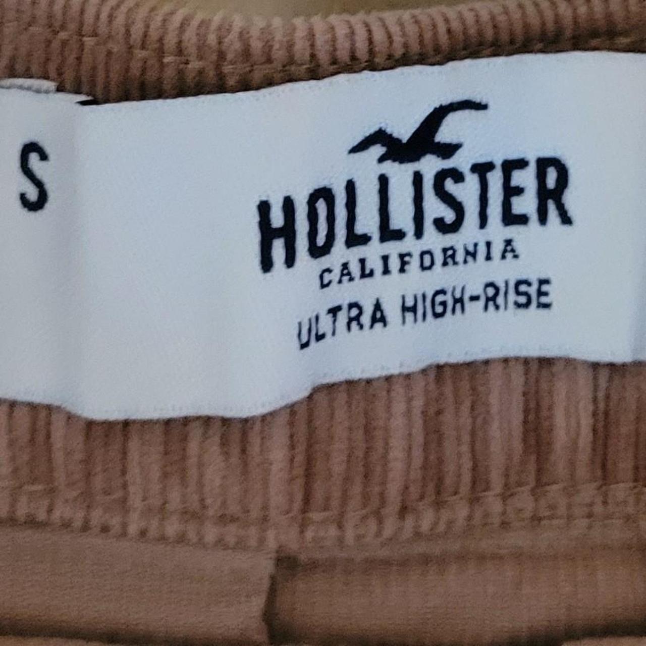 Hollister khaki corduroy skirt Size small and ultra... - Depop