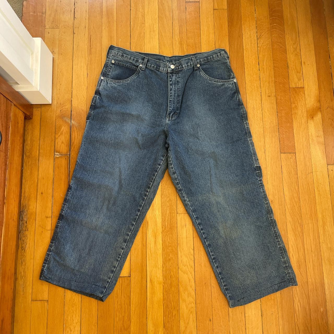 Wrangler Men's Blue Jeans | Depop