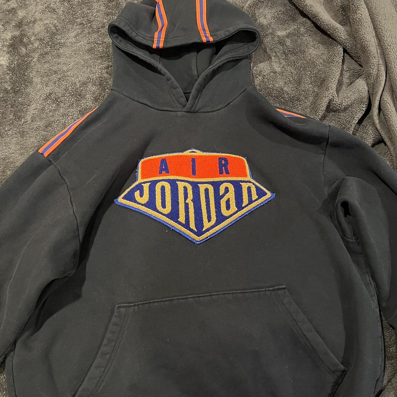 mens red jordan hoodie