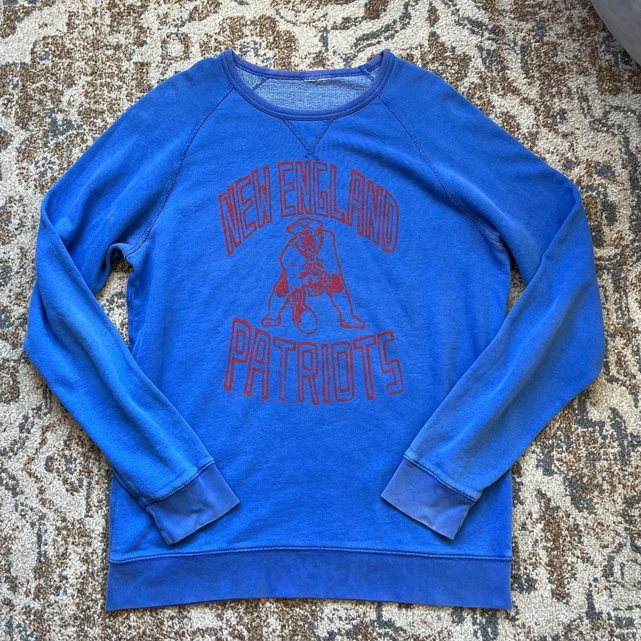 Vintage New England patriots Crewneck Cut tag Fits - Depop