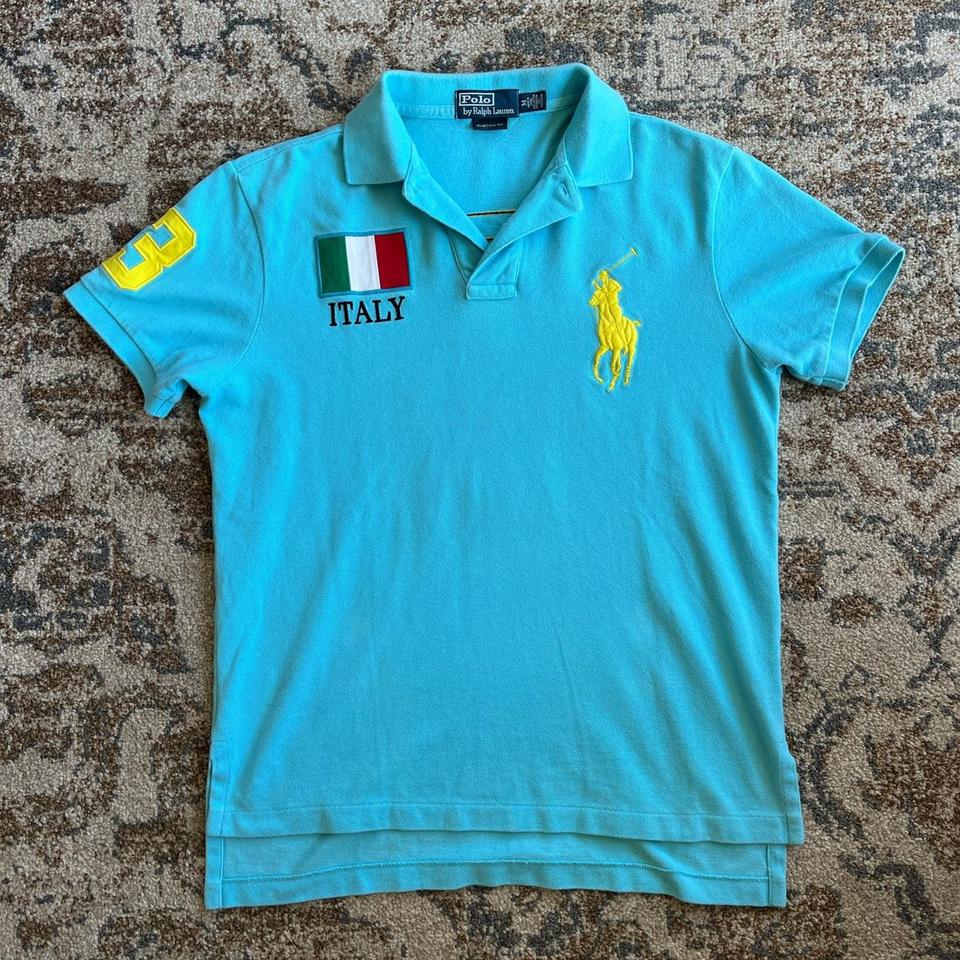 Hold Rare Ralph Lauren Italy Polo Size: - Depop