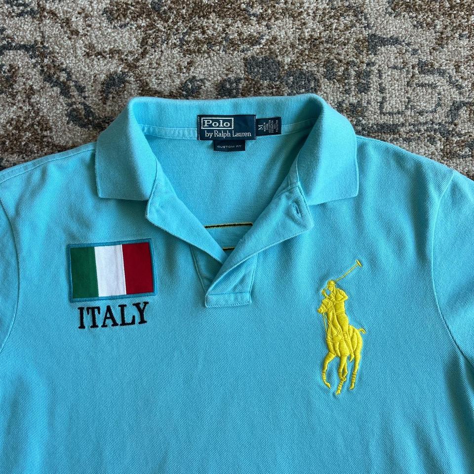 Hold Rare Ralph Lauren Italy Polo Size: - Depop