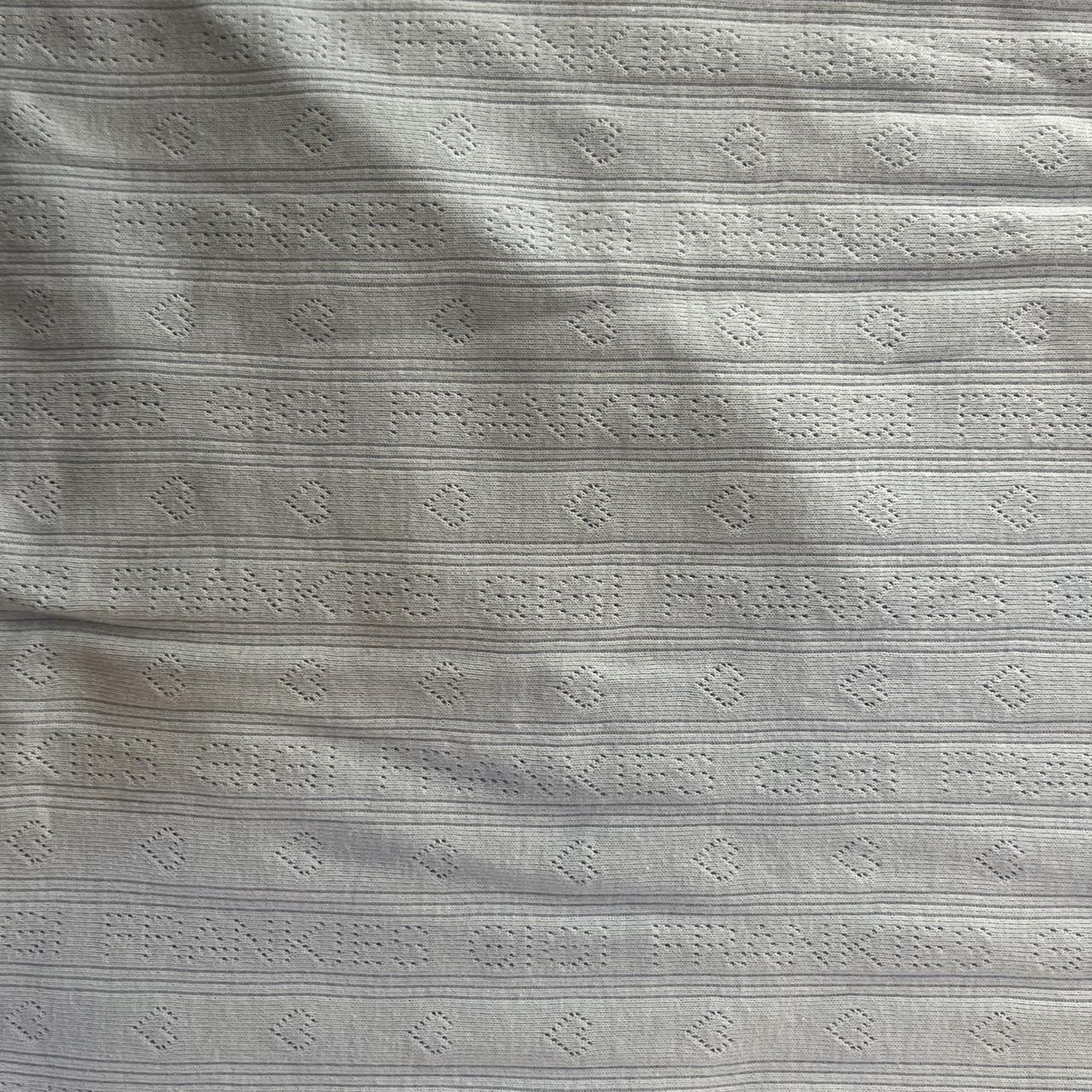 Frankies Bikinis Women's Blue and Green Dress Depop