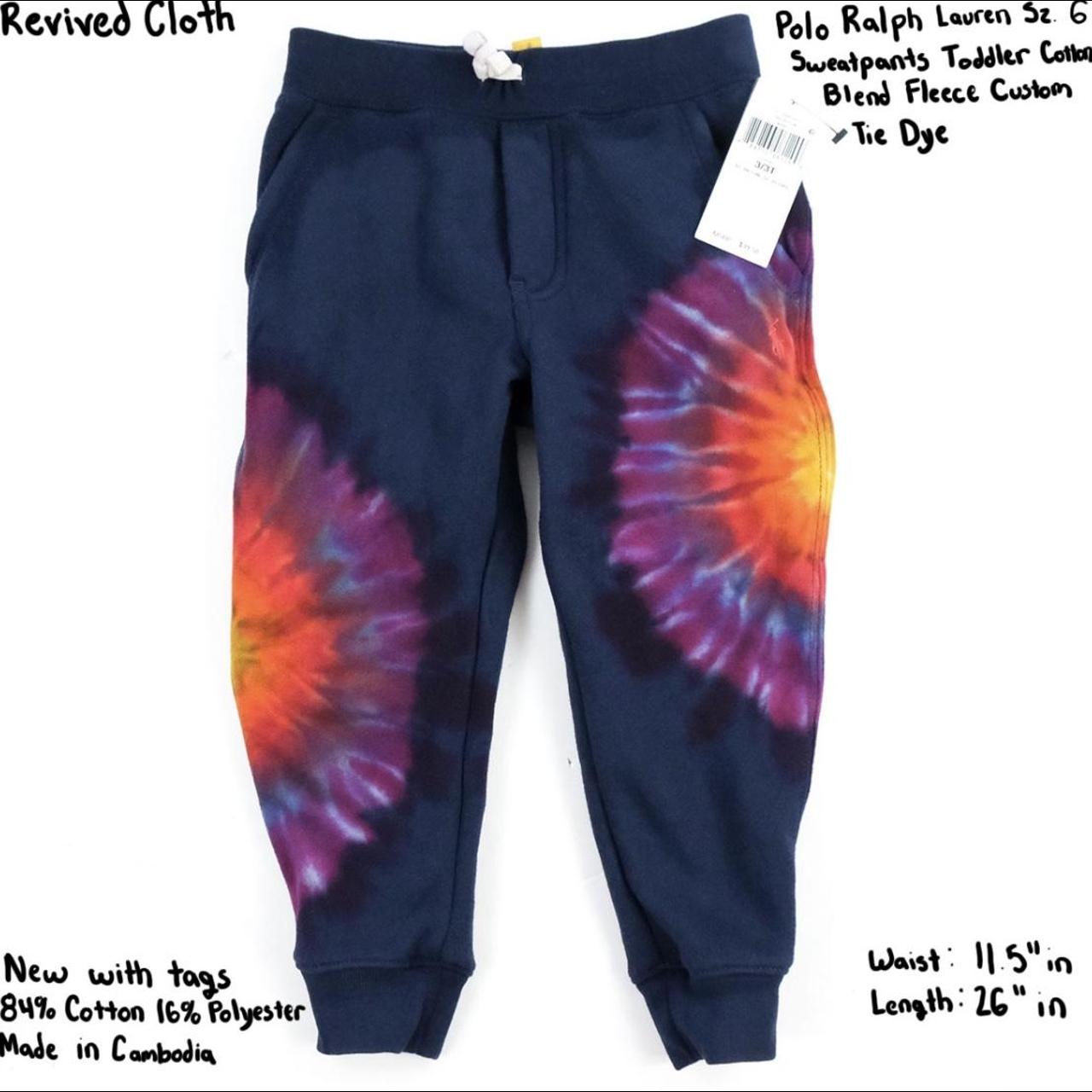 Ralph lauren discount joggers tie dye