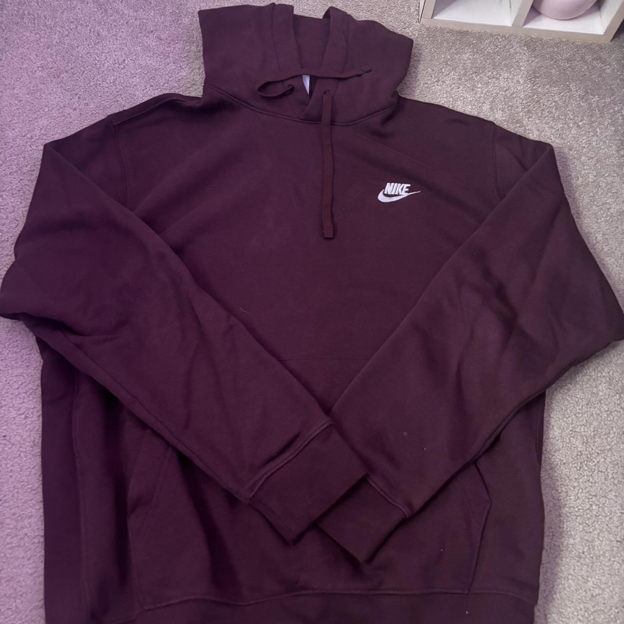 womens maroon nike hoodie