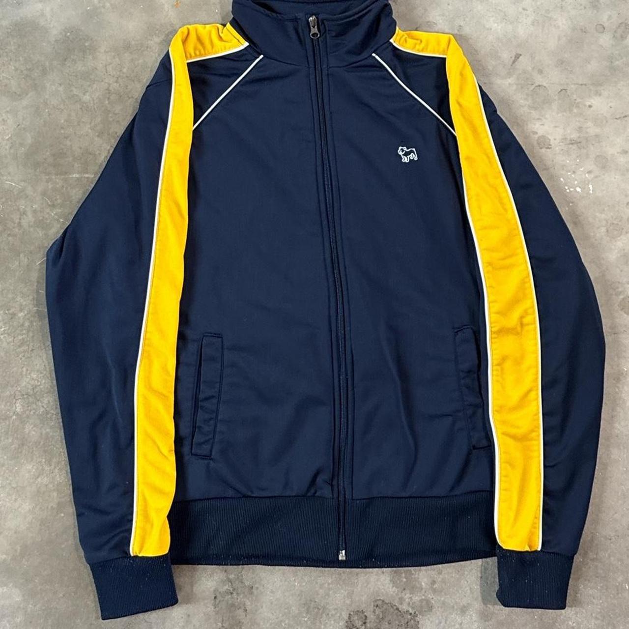 Aeropostale Women's Jacket Navy/Blue M – Yellow and blue