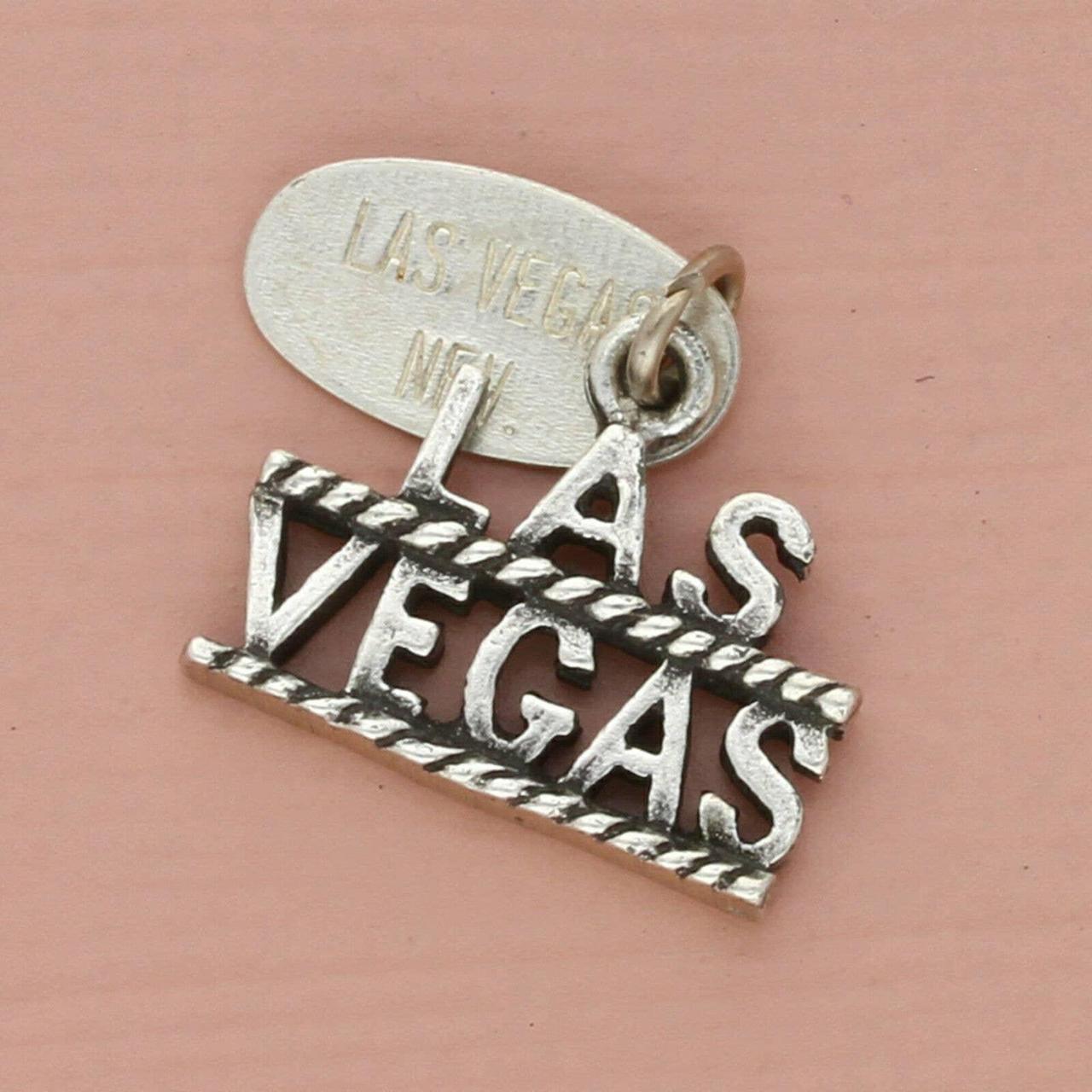 vintage sterling silver las vegas nevada travel... Depop