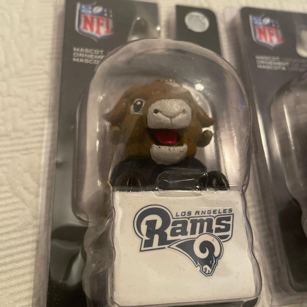 Cool NFL LA RAMS Mascot ornament. Makes a great... - Depop