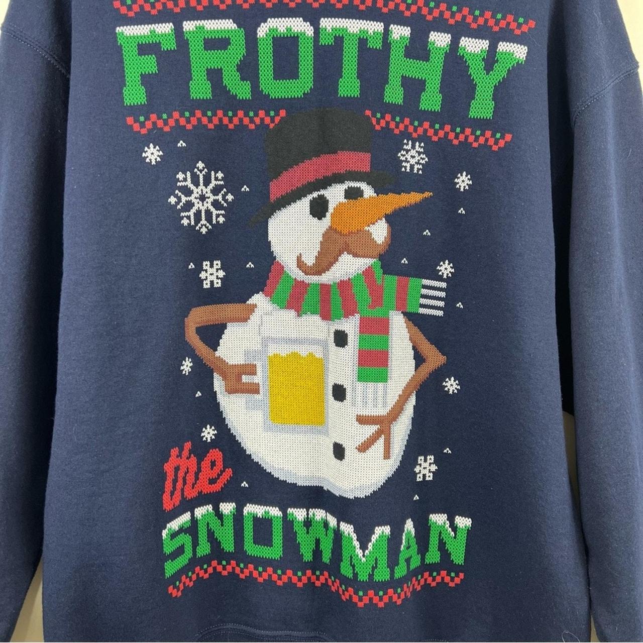 Frothy the snowman sweater best sale