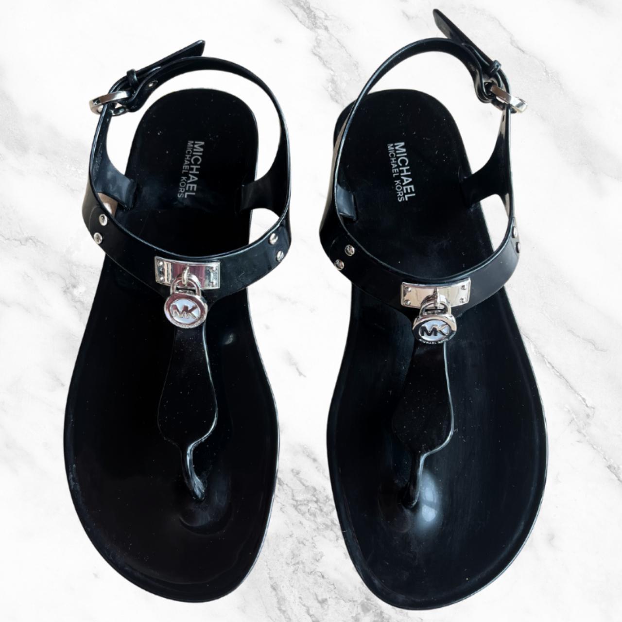 Michael kors deals jelly thong sandals