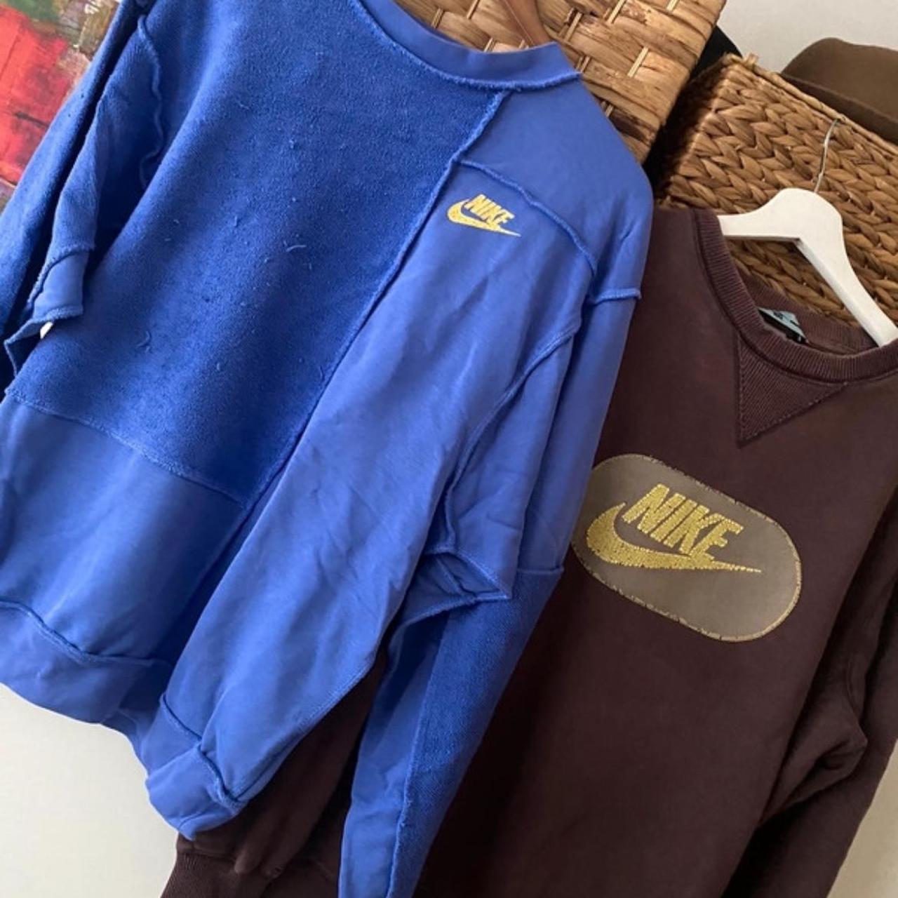 Vintage nike best sale oversized sweatshirt