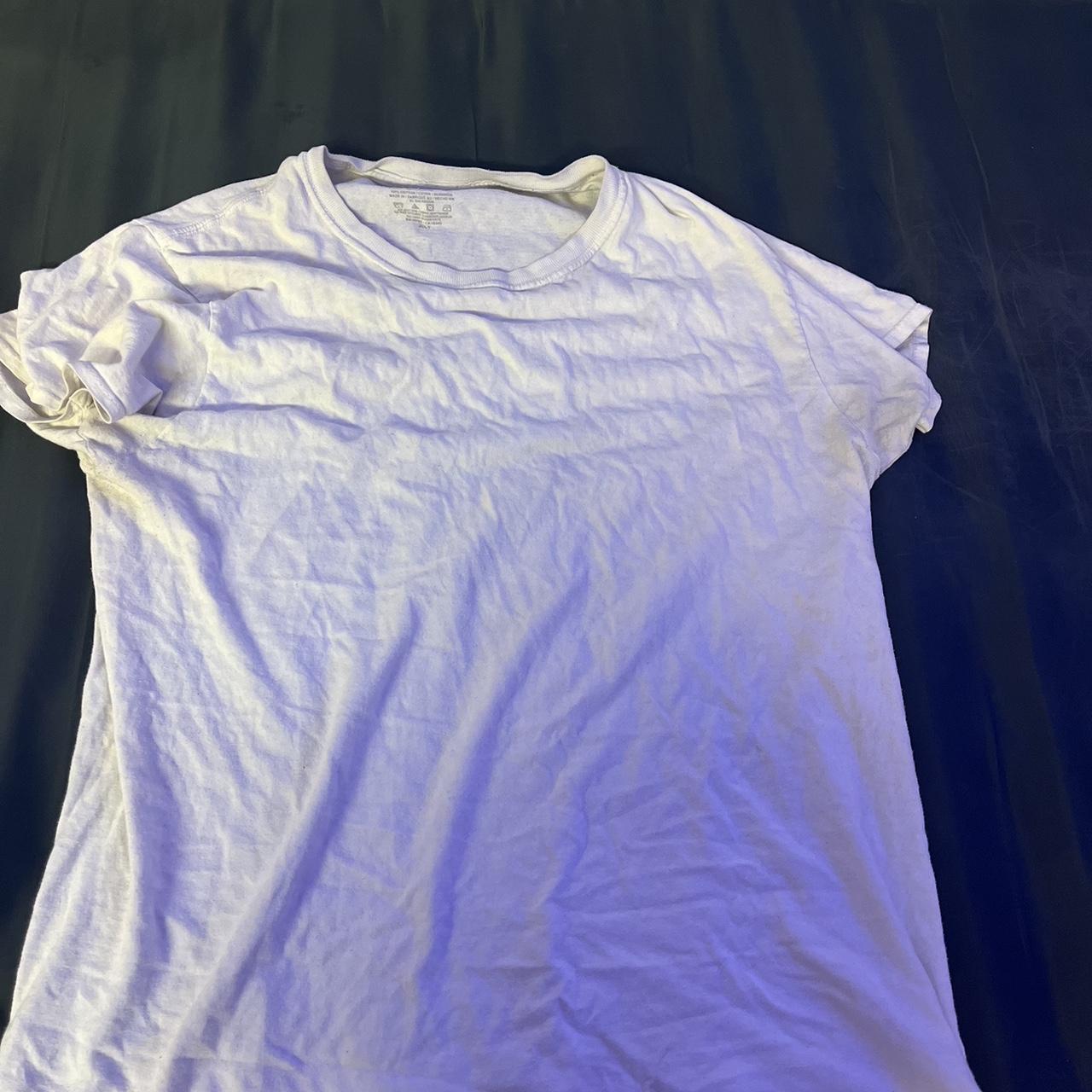 Plain White Tee - Depop