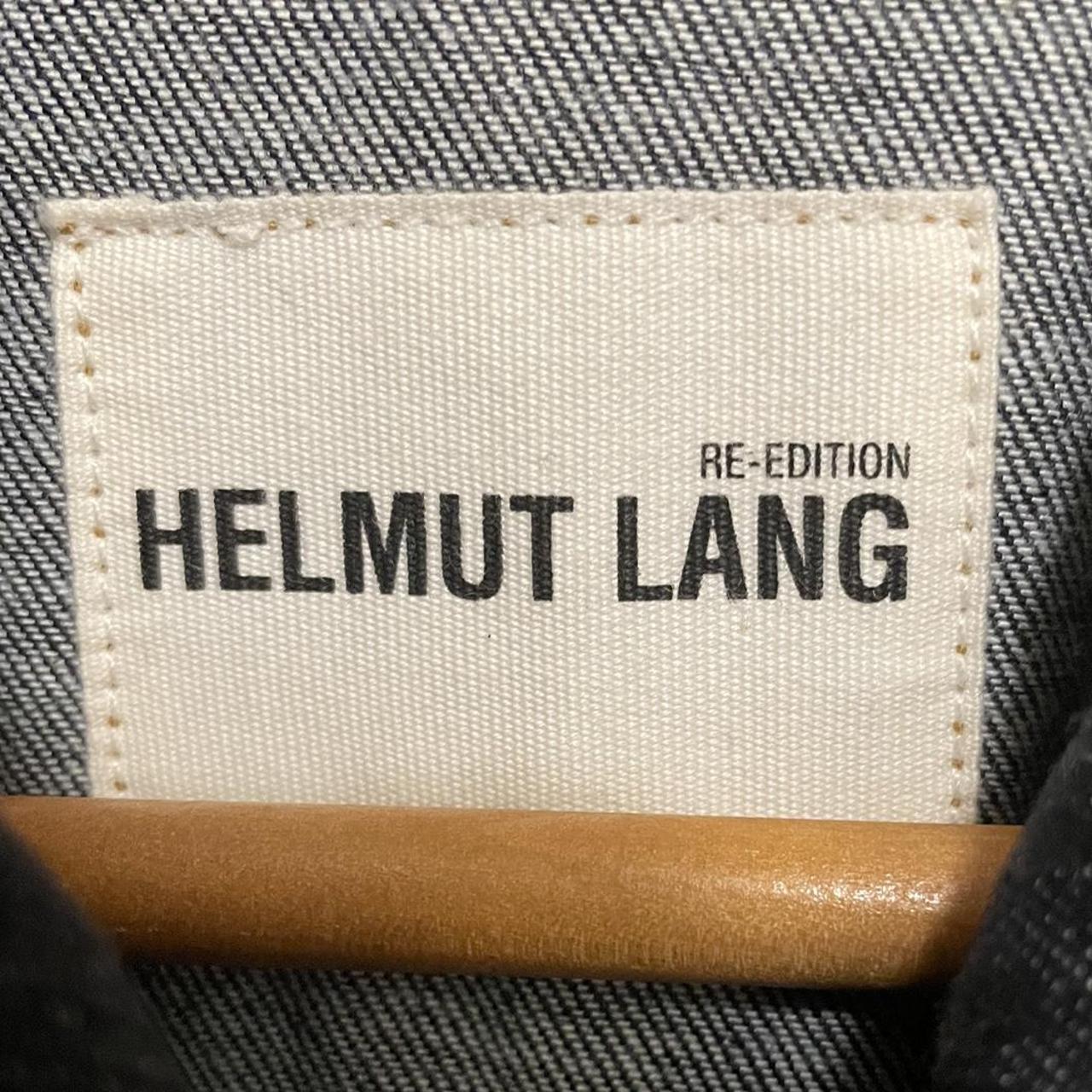 Helmut Lang Men's Navy Top | Depop