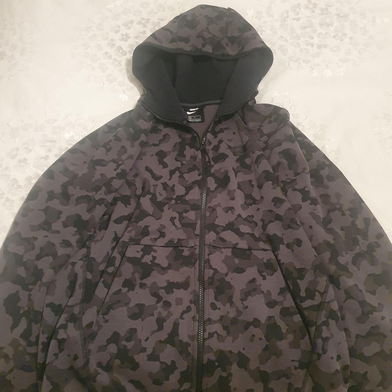 Camo old season nike tech fleece tracksuit size... - Depop