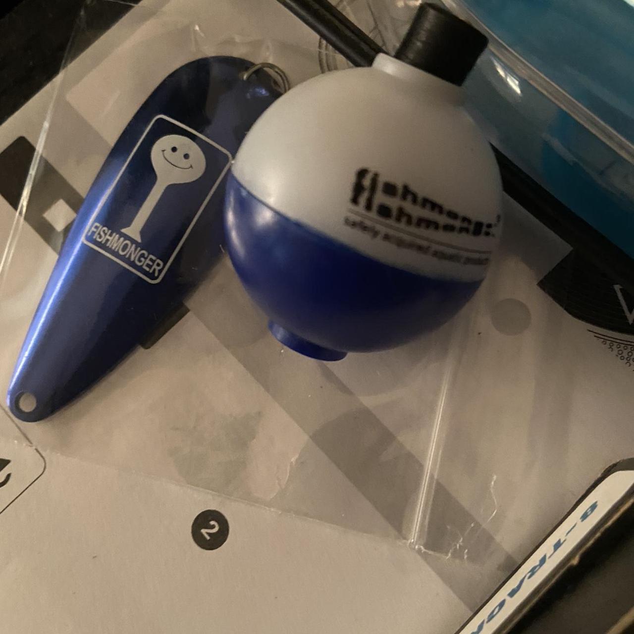 Underscores Fishmonger lure and bobber keychain... Depop