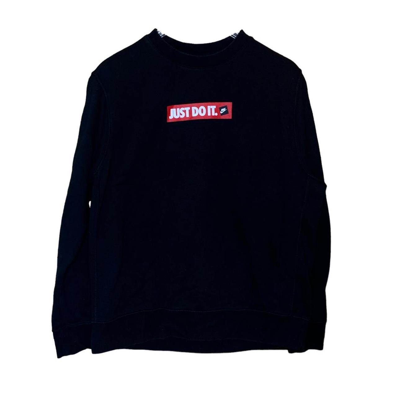 Nike just do outlet it box logo sweatshirt