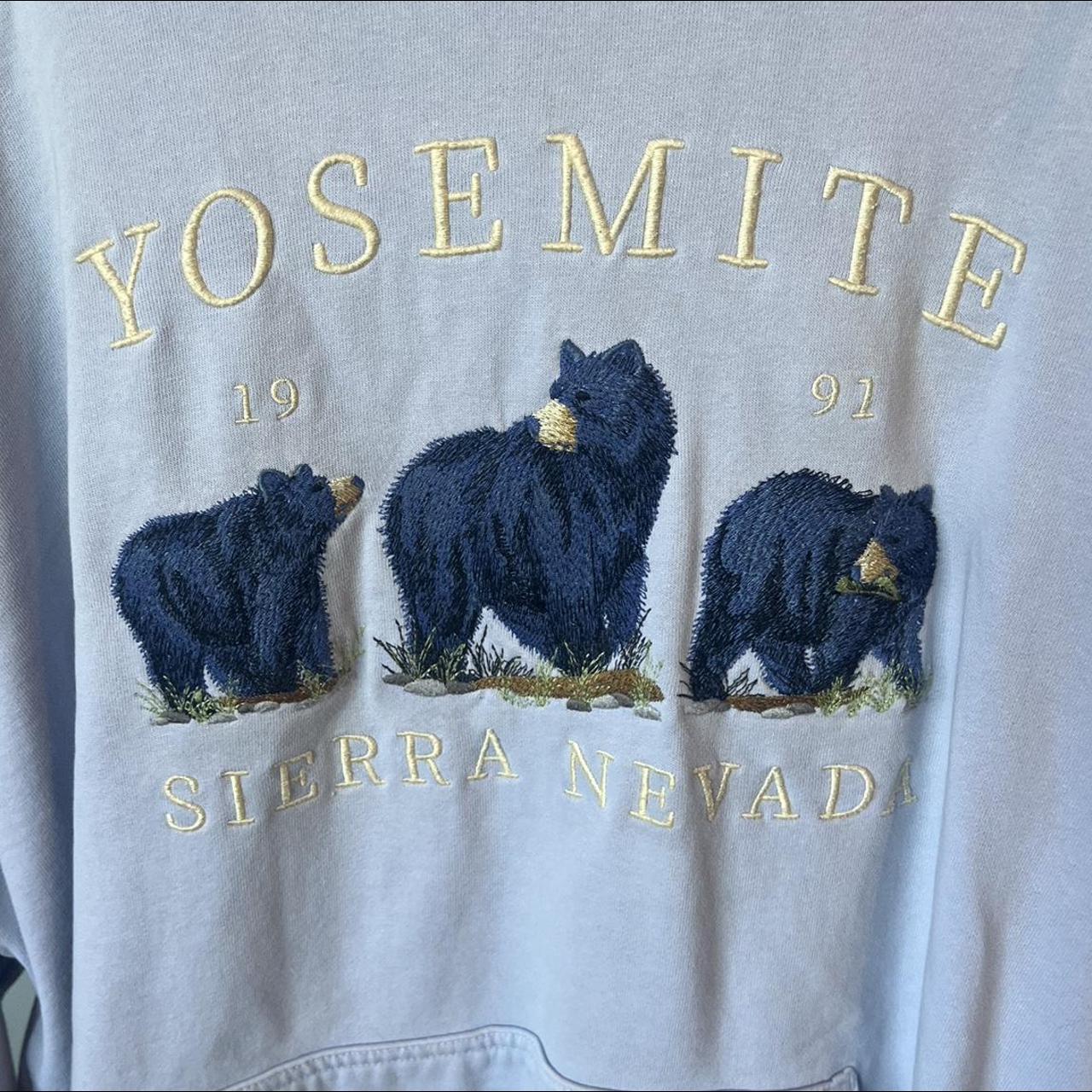 Brandy Melville/John Galt oversized Yosemite hoodie... Depop