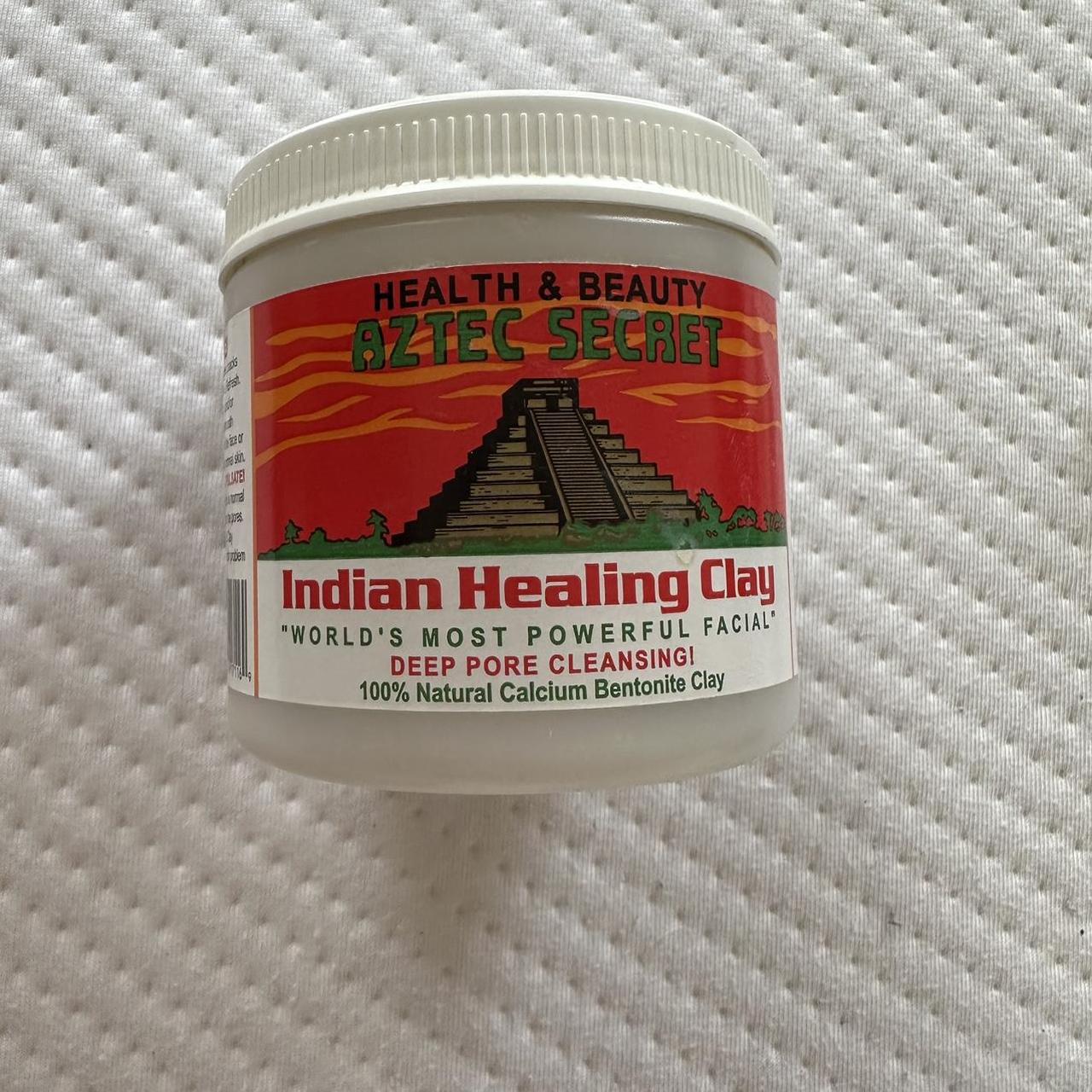 aztec healing clay mask great for face body and... Depop