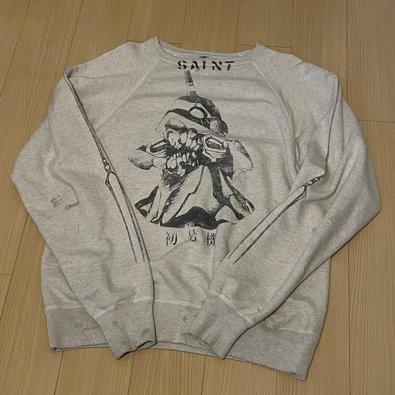 Saint Michael Evangelion Sweatshirt Radio Eva, Size...