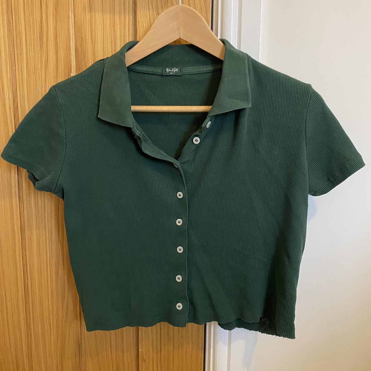 Women's Green T-shirt | Depop