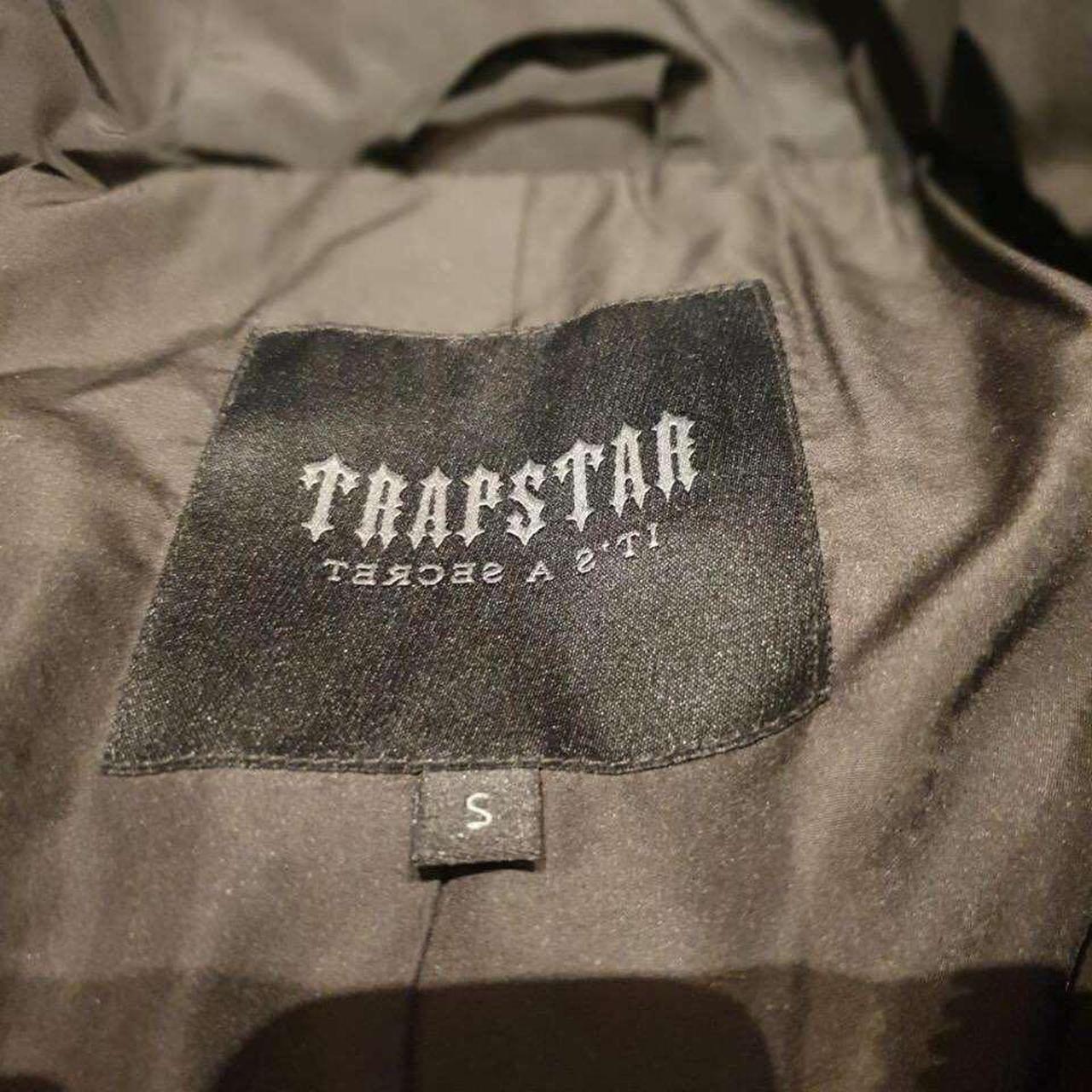 Trapstar Irongate Hooded Puffer Jacket - Black... - Depop