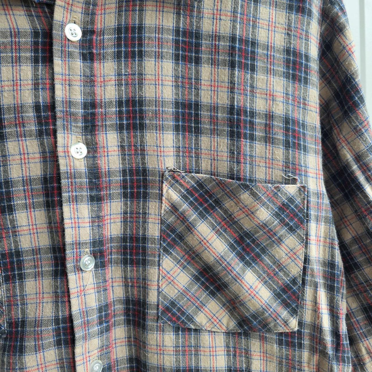 Episode men's preloved tan casual shirt
