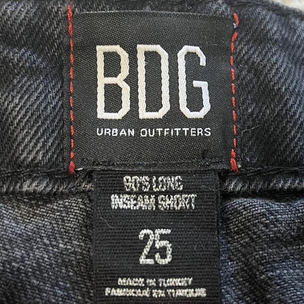 bdg black jean shorts